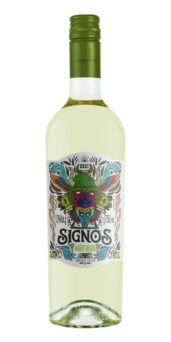 Garrafa do vinho Signos White Blend
