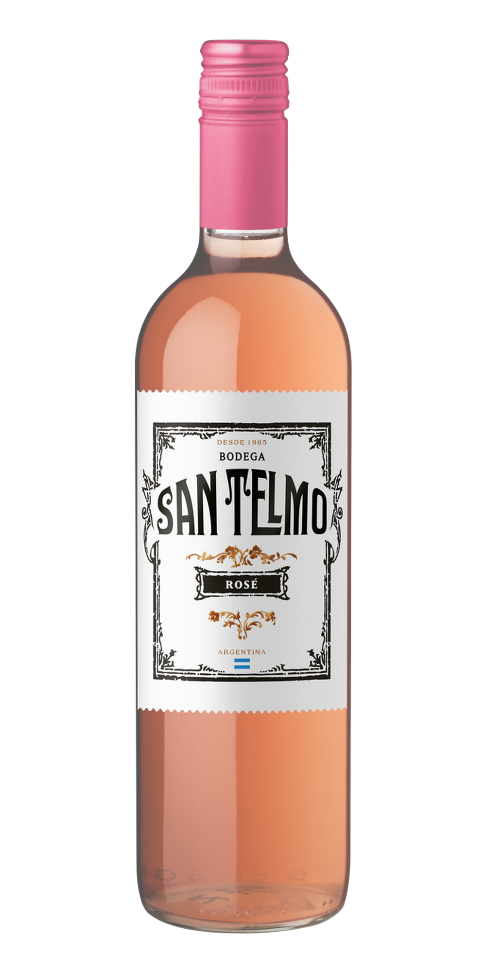 Garrafa do vinho The Grill Master Fan Club Rosé