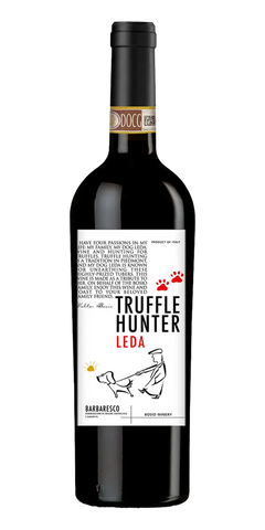 Garrafa do vinho Truffle Hunter Leda Barbaresco DOCG