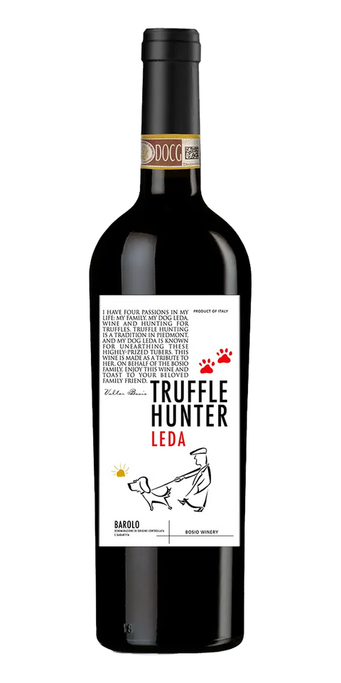Garrafa do vinho Truffle Hunter Leda Barolo DOCG