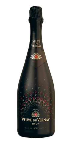 Garrafa do vinho Veuve du Vernay Brut Black Edição Limitada