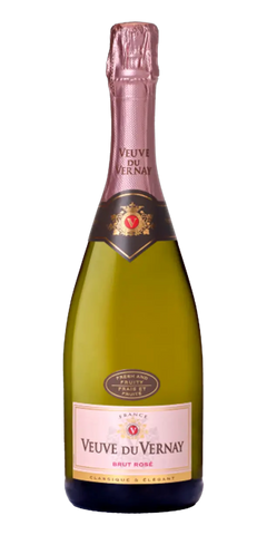 Garrafa do vinho Veuve du Vernay Brut Rosé