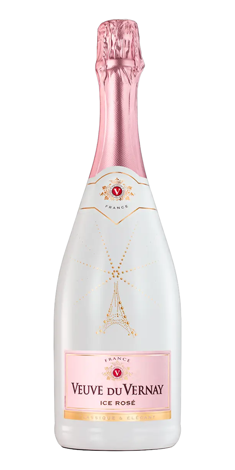 Garrafa do vinho Veuve du Vernay Ice Rosé