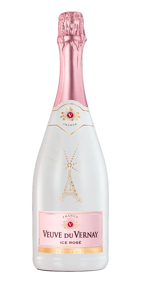 Garrafa do vinho Veuve du Vernay Ice Rosé