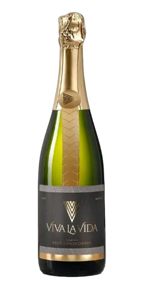 Garrafa do vinho Viva la Vida Brut