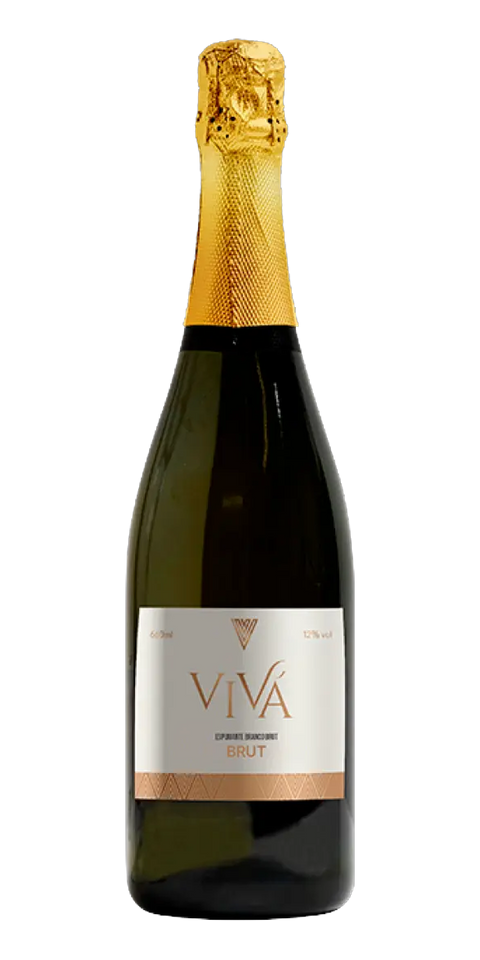 Garrafa do vinho Viva la Vida Vivá Brut
