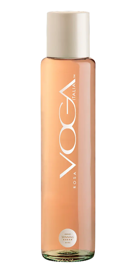 Garrafa do vinho Voga Rosé Trevenezie IGT